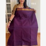 Coffee Brown kanchi cotton saree